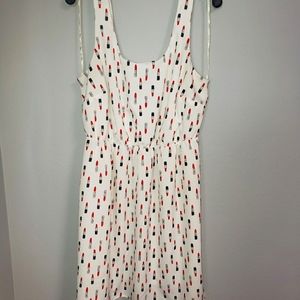 Womens Forever 21 Dress Lipstick XL 14 16 Midi Retro Rockabilly EUC Cute Plus